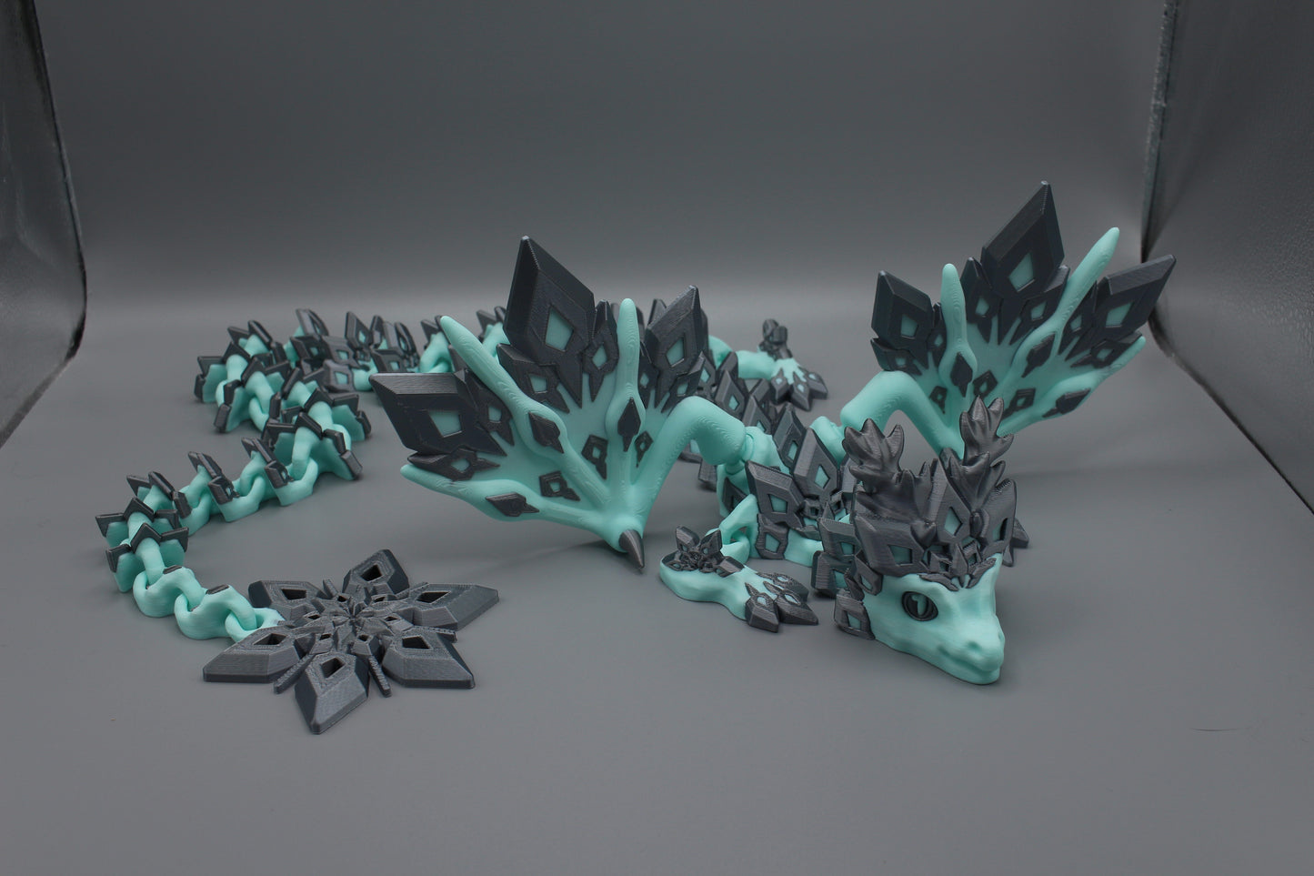 3D Printed Articulated Dragons for Imaginative Play