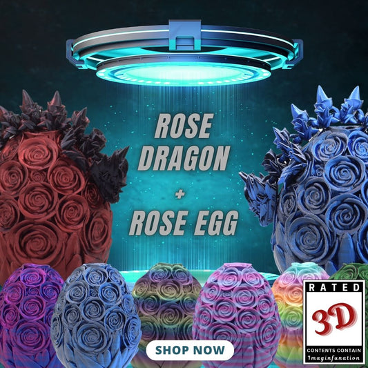 Rose Dragon + Rose Egg (Bundles of Beauty)