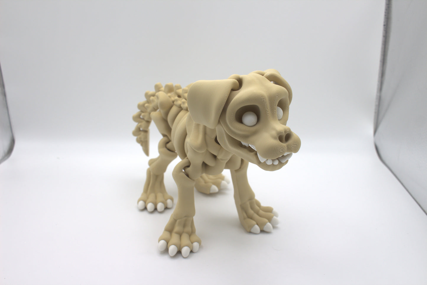 3D Printed Colorful Articulated Skeleton Collectibles