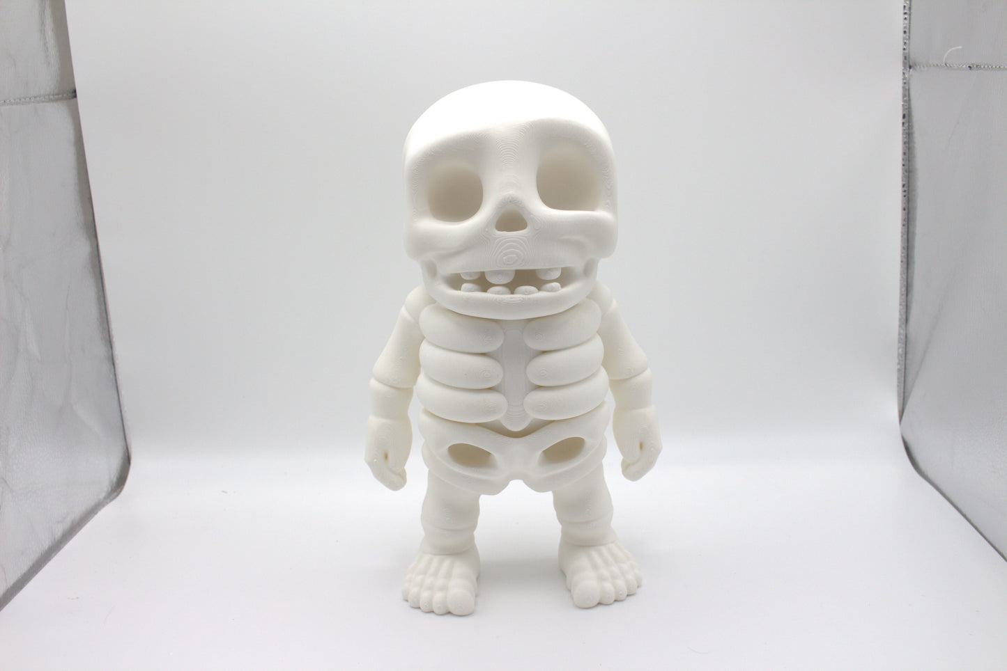 3D Printed Colorful Articulated Skeleton Collectibles