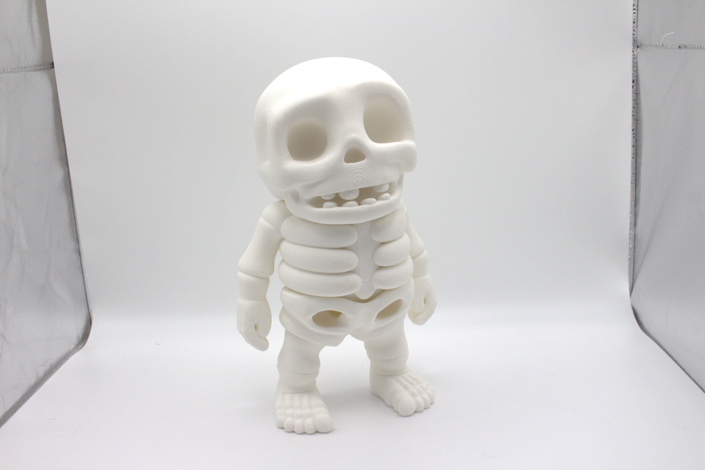 3D Printed Colorful Articulated Skeleton Collectibles