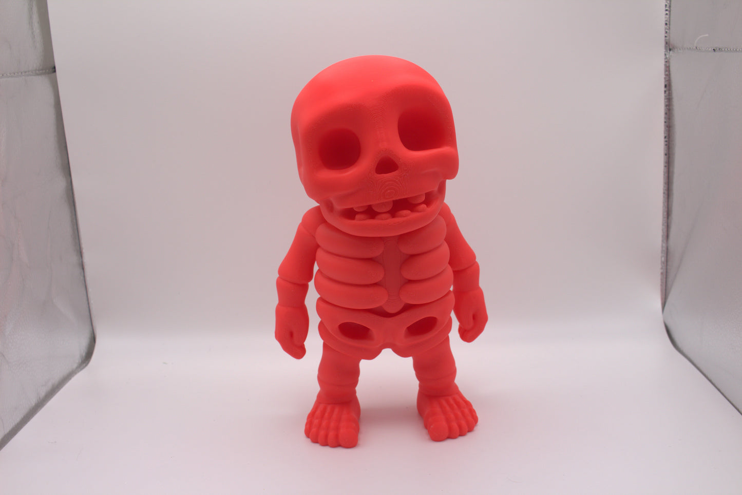 3D Printed Colorful Articulated Skeleton Collectibles