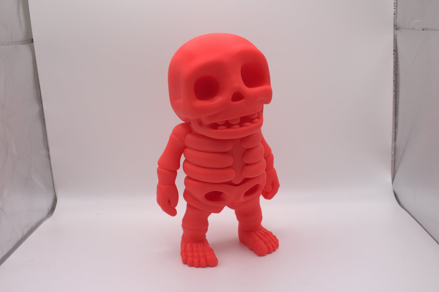 3D Printed Colorful Articulated Skeleton Collectibles