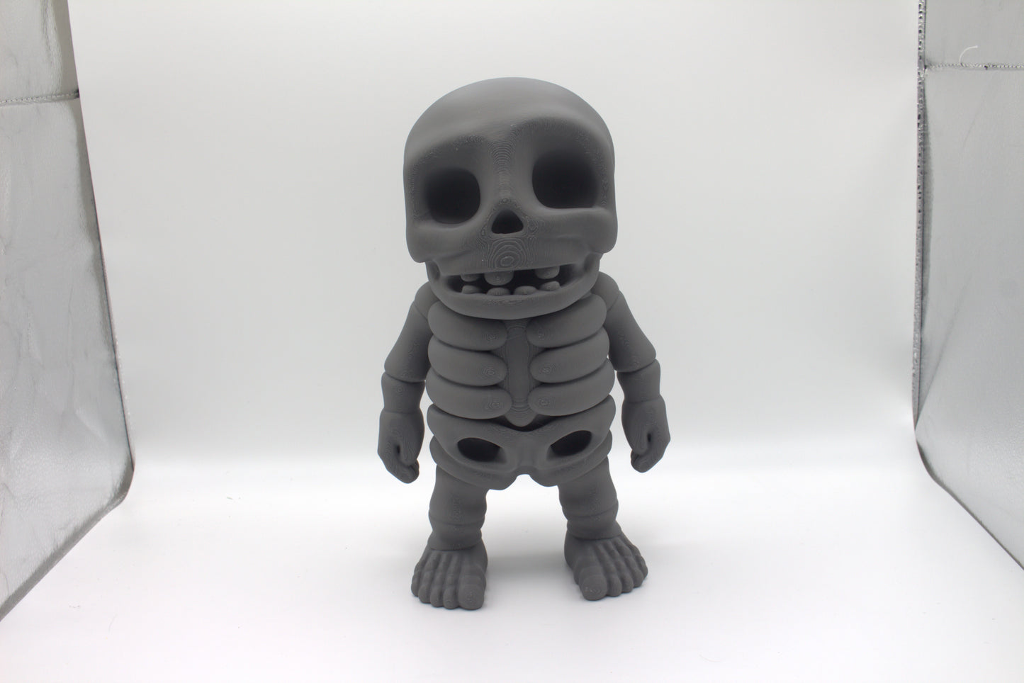 3D Printed Colorful Articulated Skeleton Collectibles