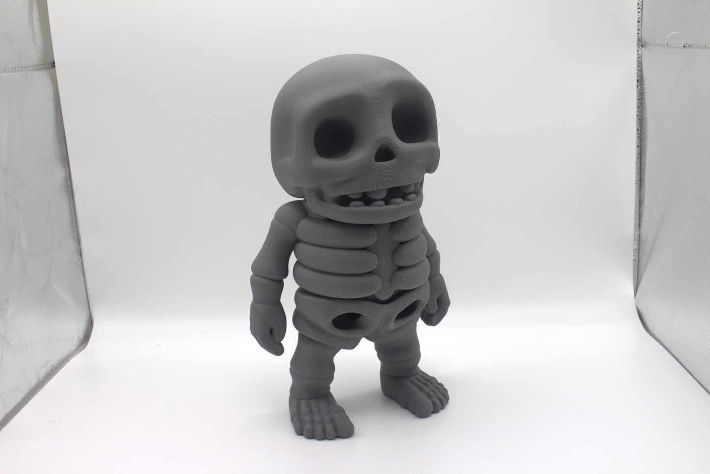 3D Printed Colorful Articulated Skeleton Collectibles