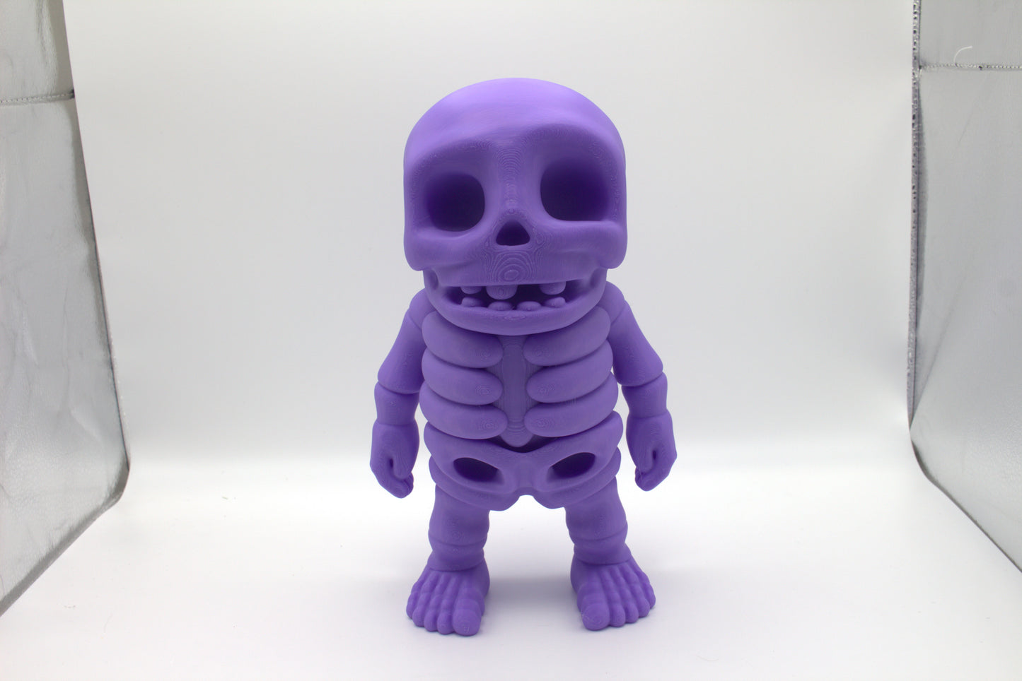 3D Printed Colorful Articulated Skeleton Collectibles