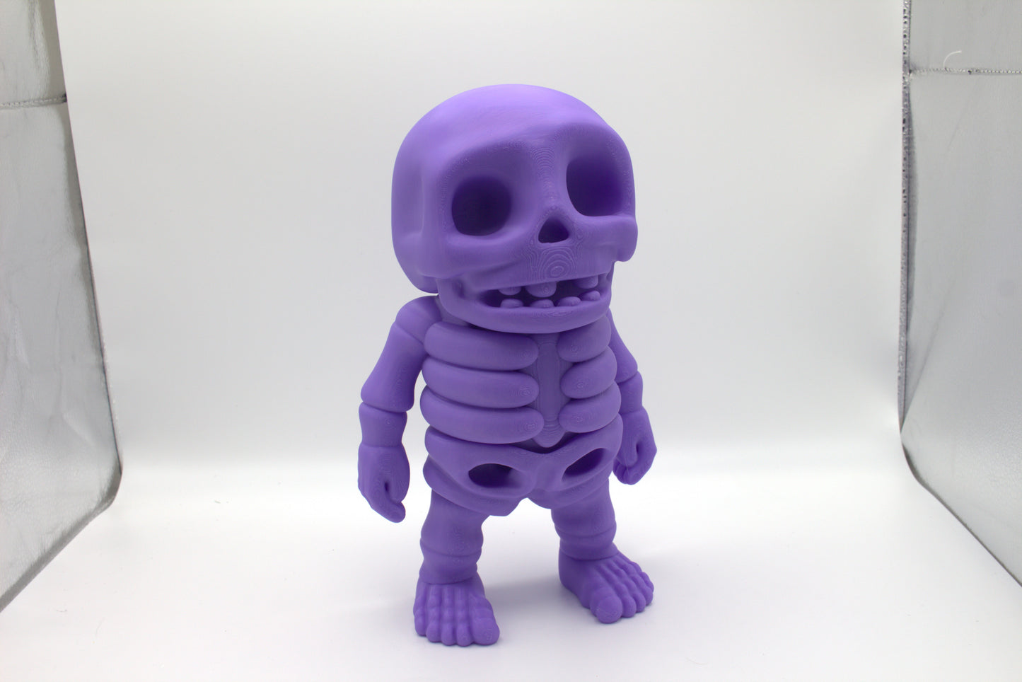 3D Printed Colorful Articulated Skeleton Collectibles