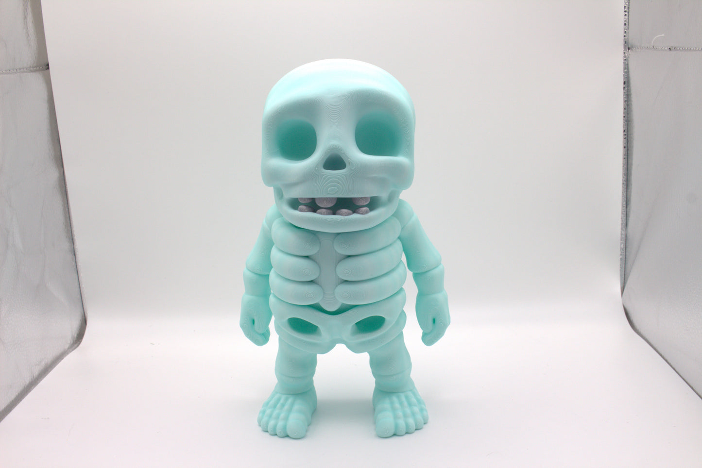 3D Printed Colorful Articulated Skeleton Collectibles