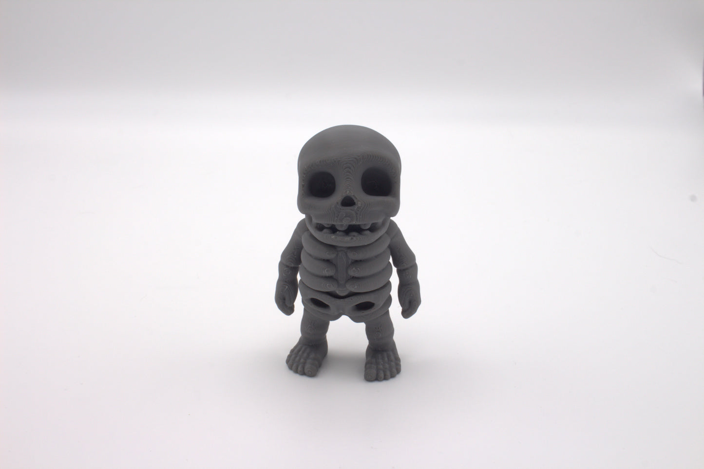 3D Printed Colorful Articulated Skeleton Collectibles