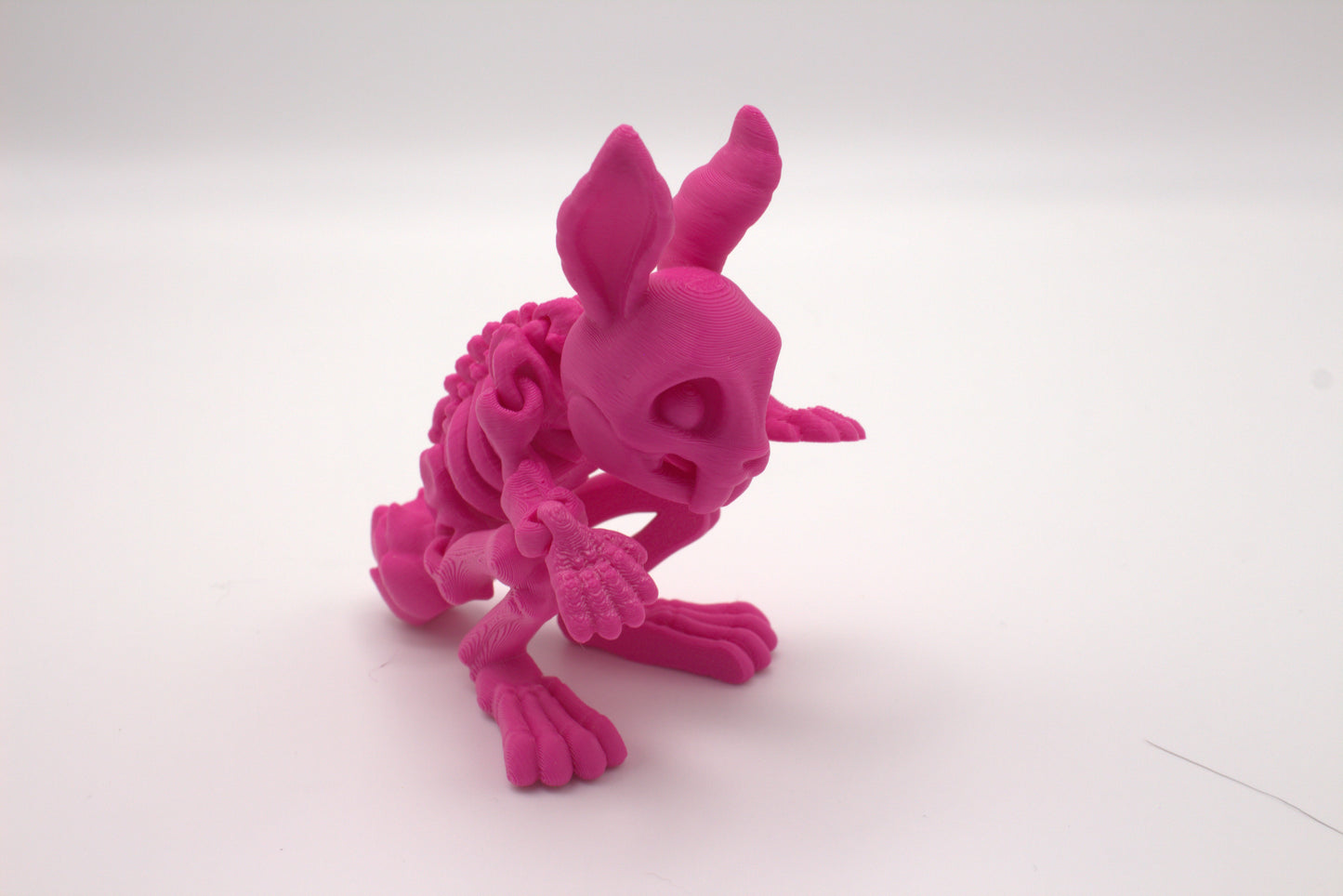 3D Printed Colorful Articulated Skeleton Collectibles