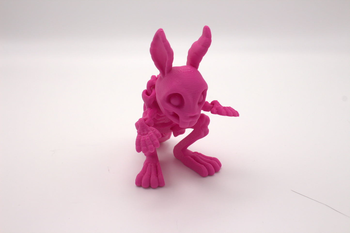 3D Printed Colorful Articulated Skeleton Collectibles