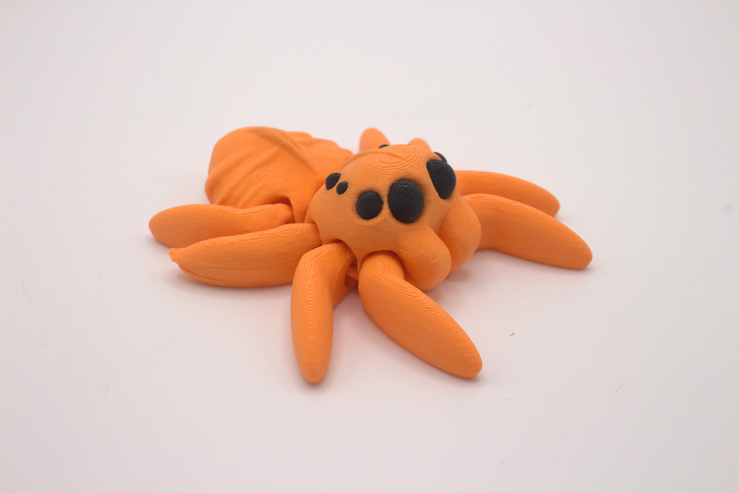 3D Printed Articulated Spiders Toys for Imaginative Play