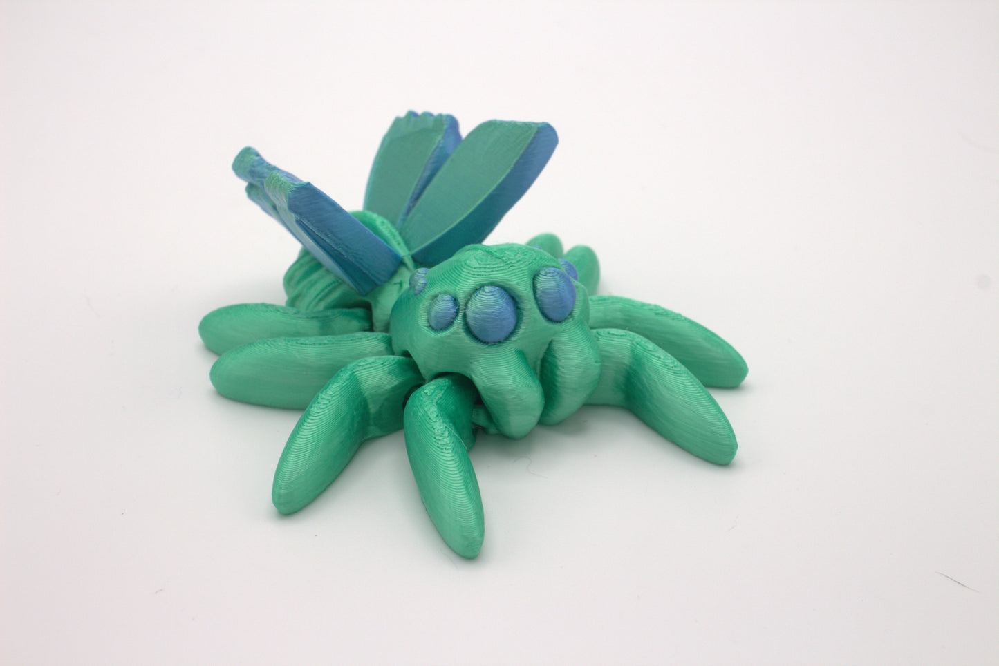 3D Printed Articulated Spiders Toys for Imaginative Play