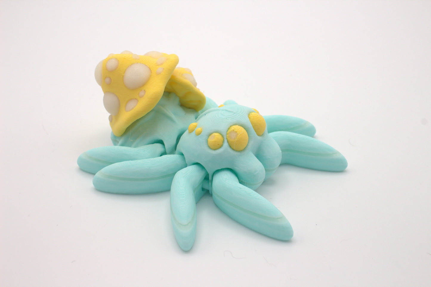 3D Printed Articulated Spiders Toys for Imaginative Play