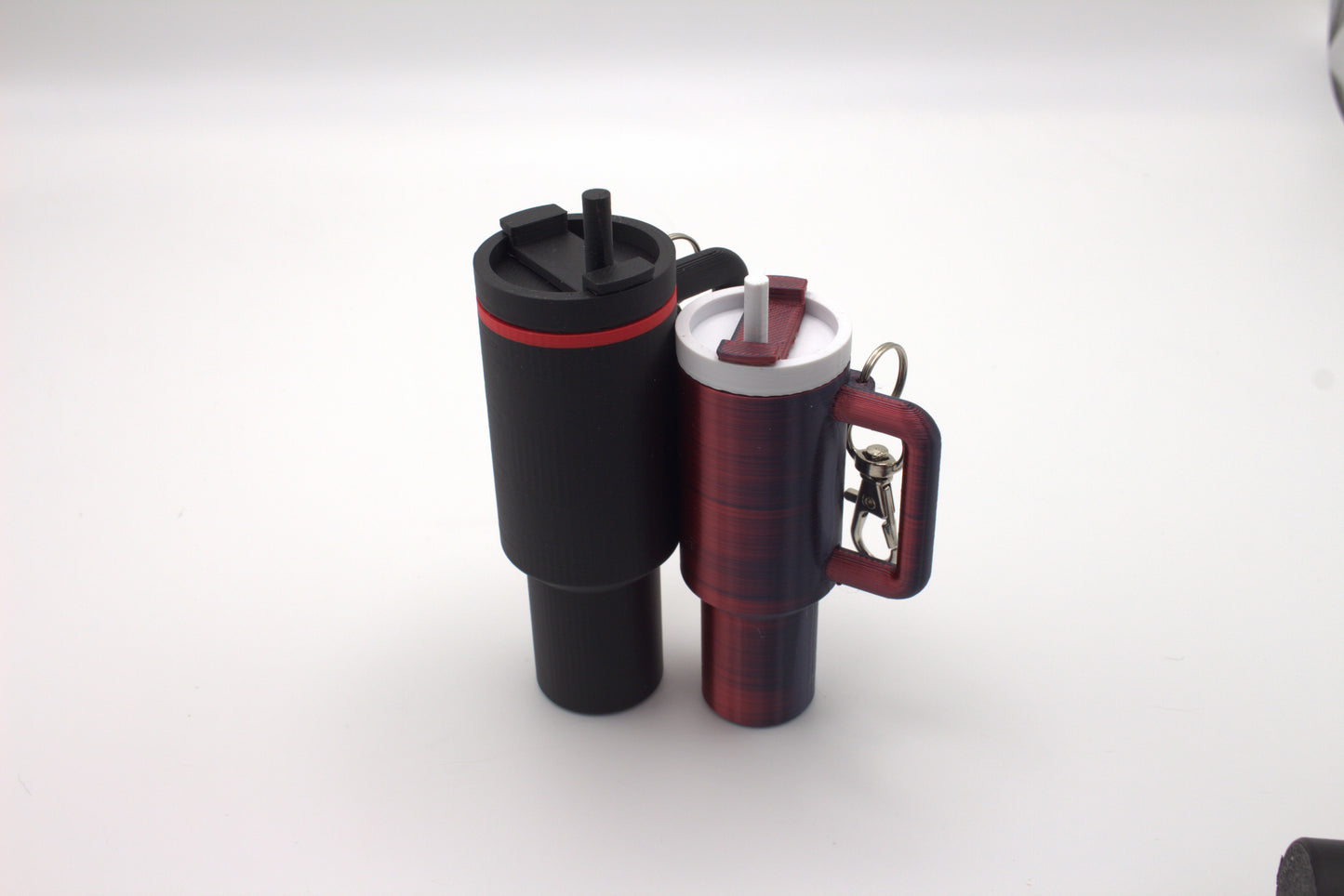 3D-Printed Tumbler Keychains - Perfect for Display, Gifts or Collection Addition