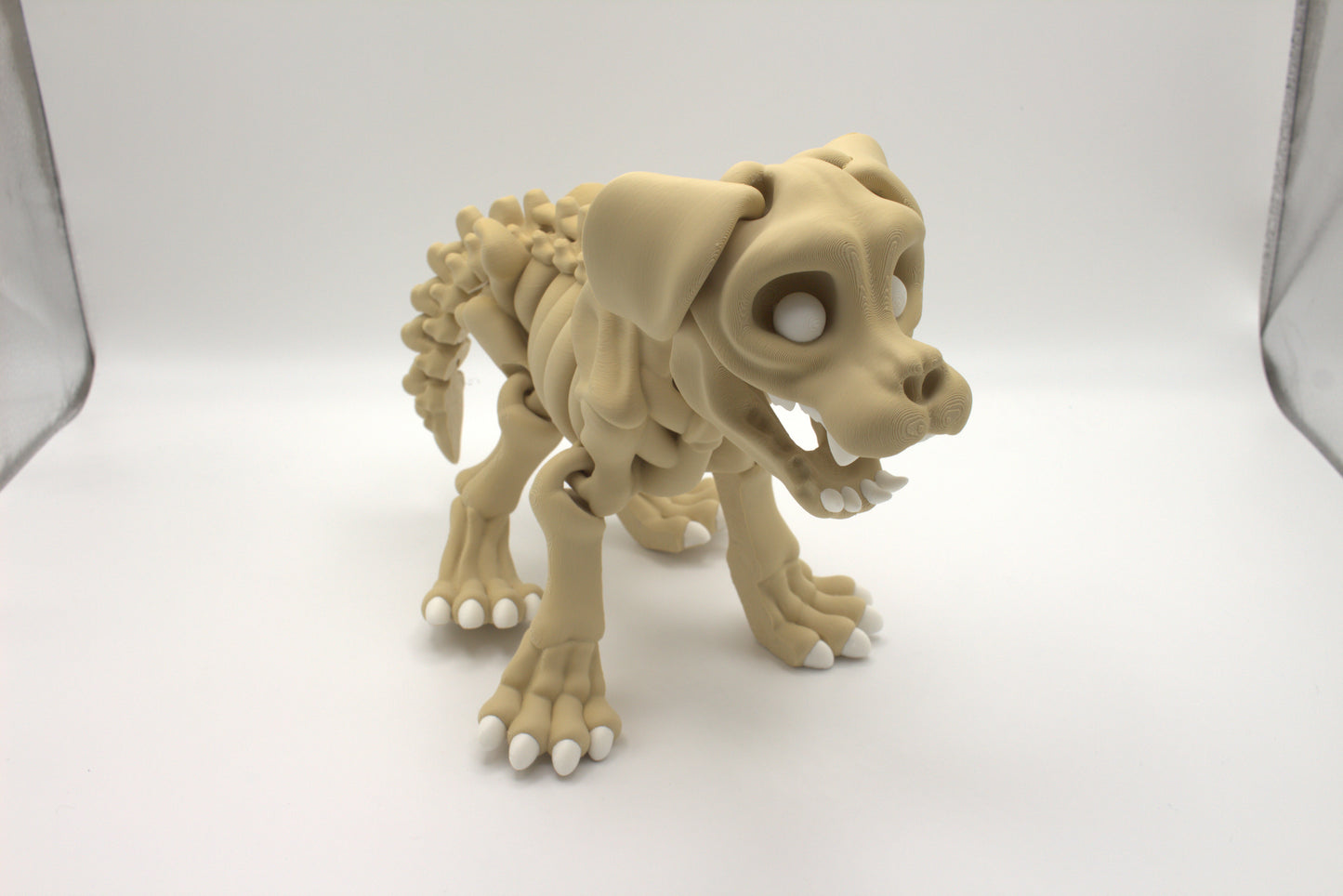 3D Printed Colorful Articulated Skeleton Collectibles