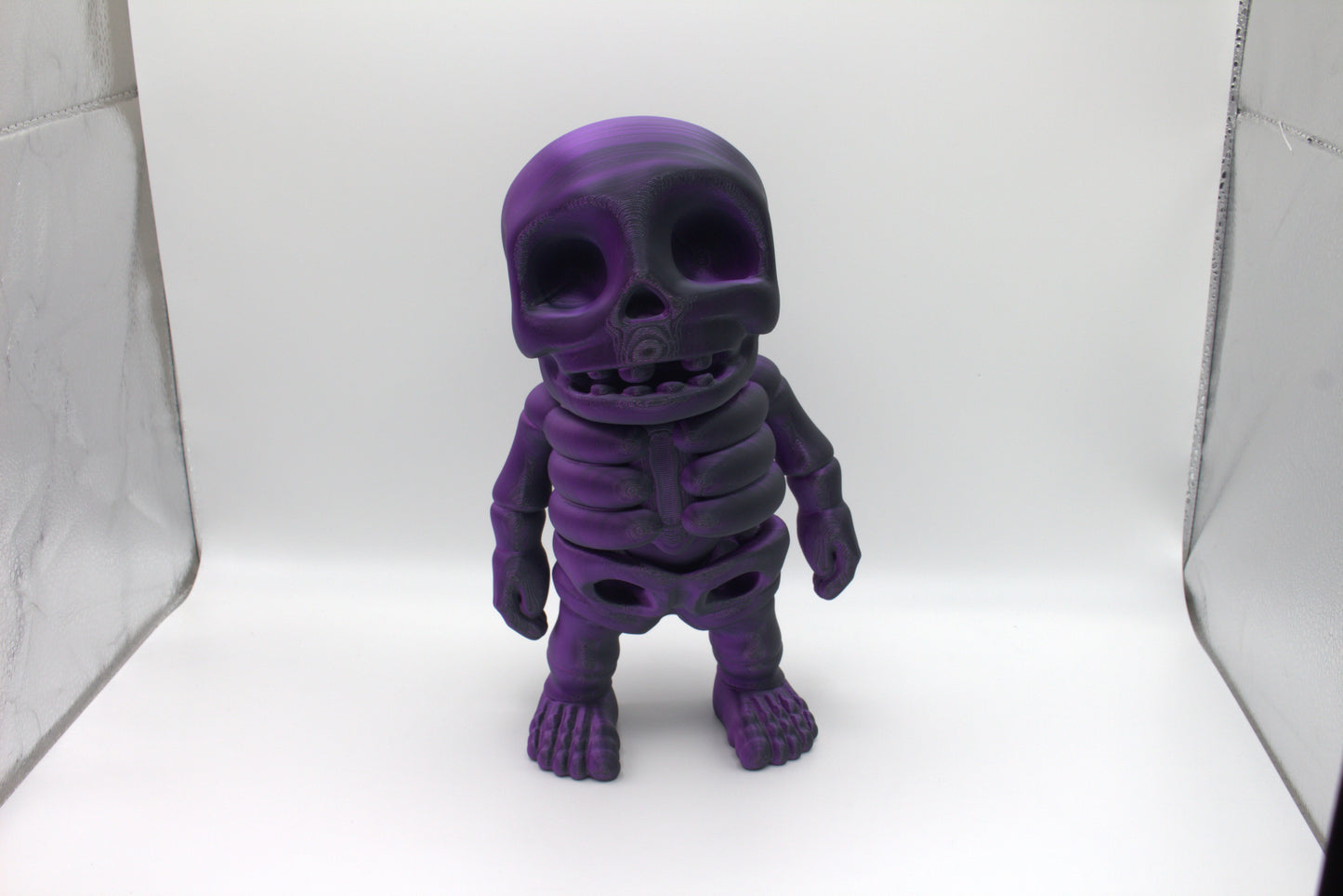 3D Printed Colorful Articulated Skeleton Collectibles