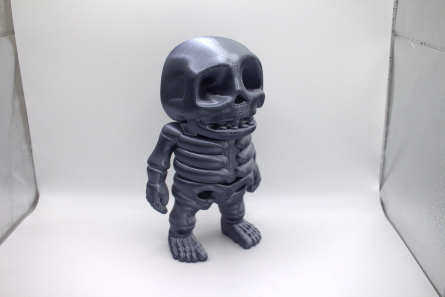 3D Printed Colorful Articulated Skeleton Collectibles