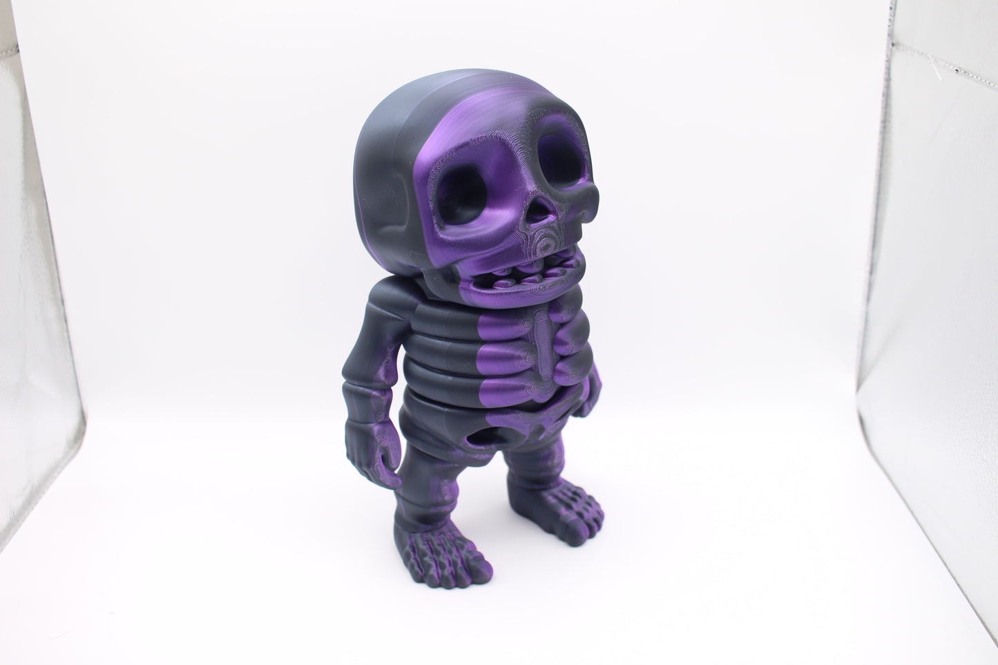 3D Printed Colorful Articulated Skeleton Collectibles