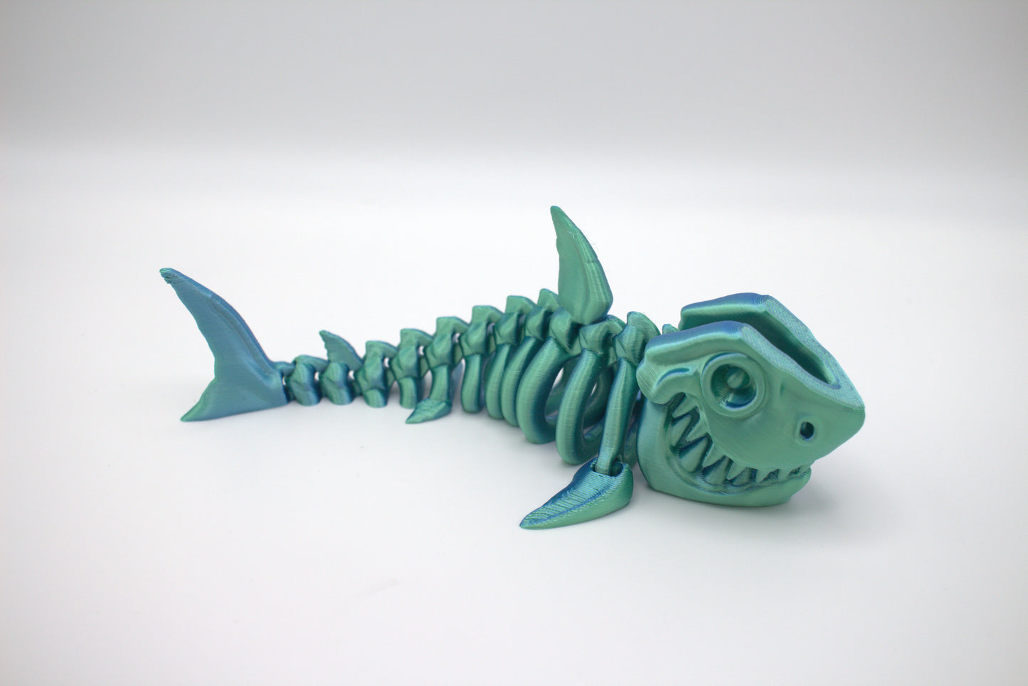 3D Printed Colorful Articulated Skeleton Collectibles