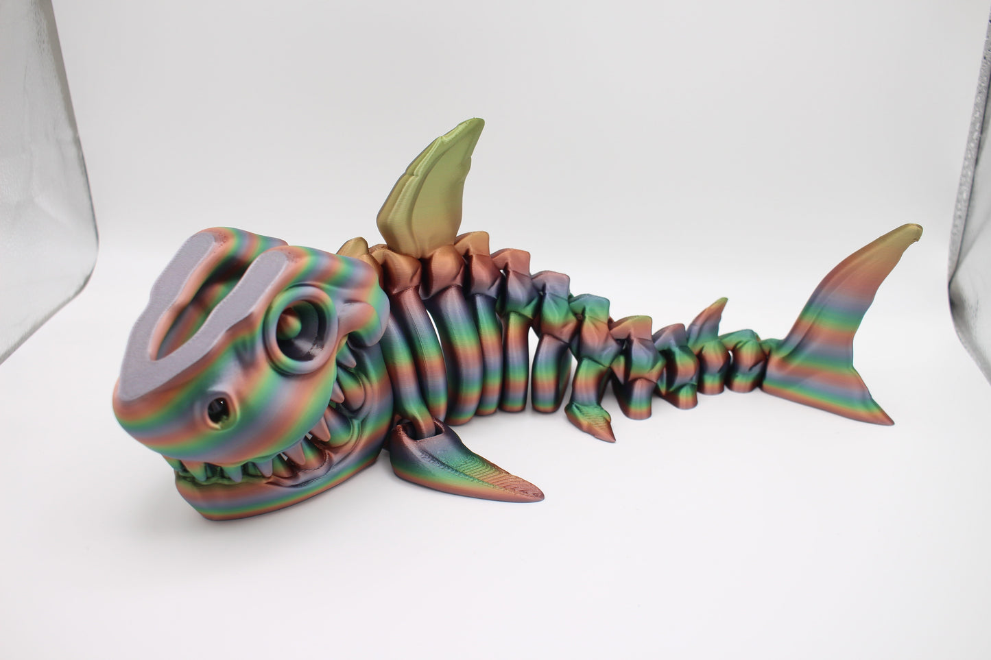 3D Printed Colorful Articulated Skeleton Collectibles