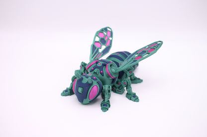 Cyber Bees- 3D Printed Articulated Cyber Bees