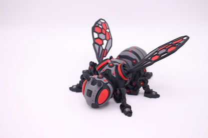 Cyber Bees- 3D Printed Articulated Cyber Bees