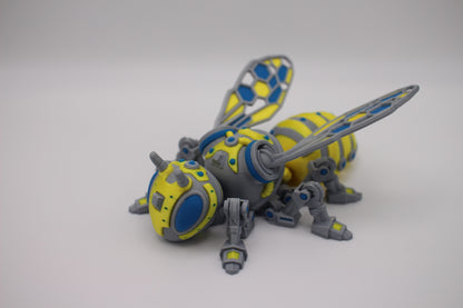 Cyber Bees- 3D Printed Articulated Cyber Bees