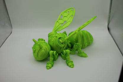 Cyber Bees- 3D Printed Articulated Cyber Bees