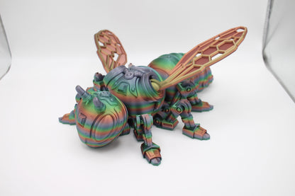 Cyber Bees- 3D Printed Articulated Cyber Bees