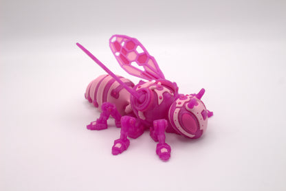 Cyber Bees- 3D Printed Articulated Cyber Bees