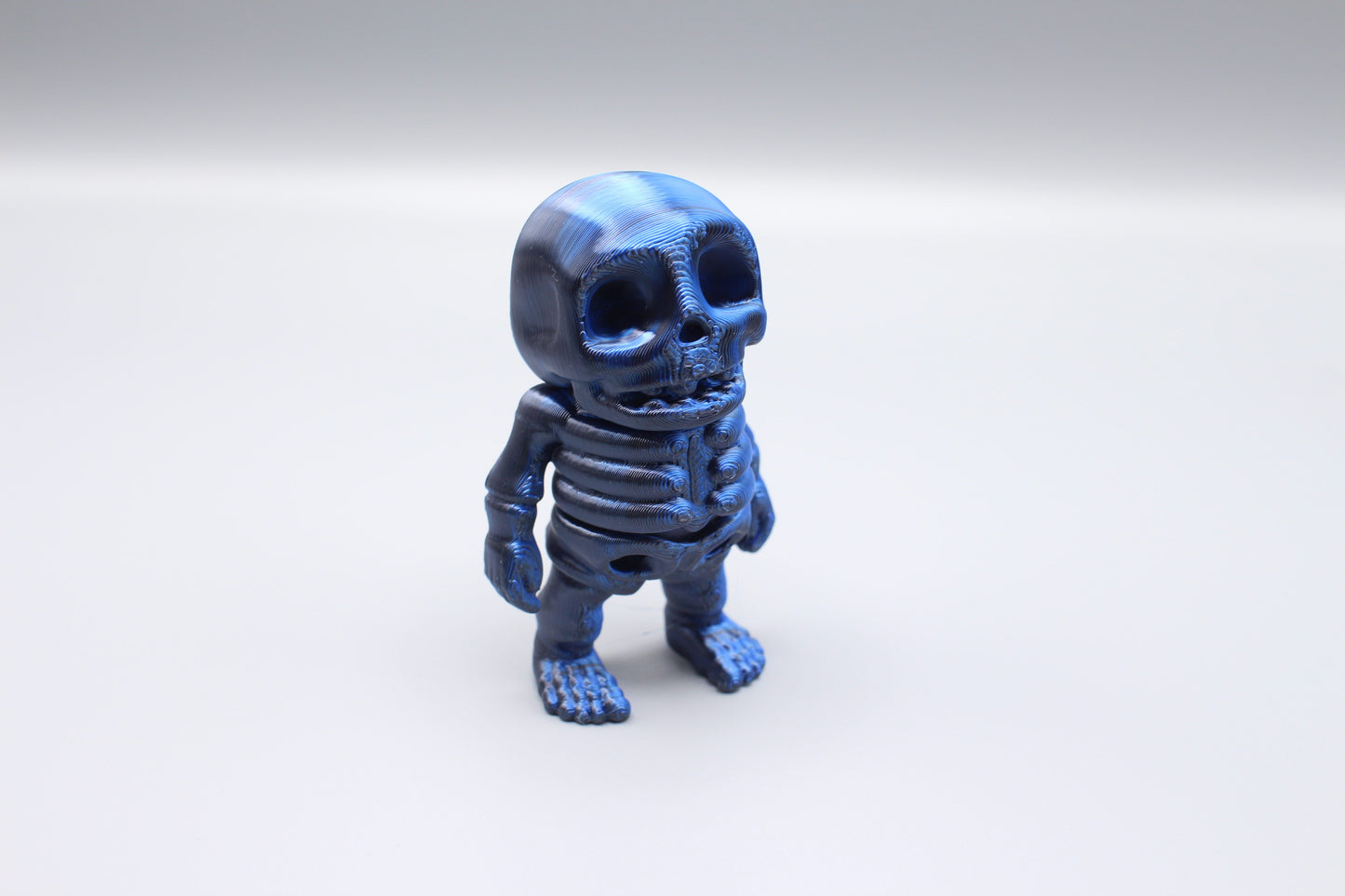 3D Printed Colorful Articulated Skeleton Collectibles