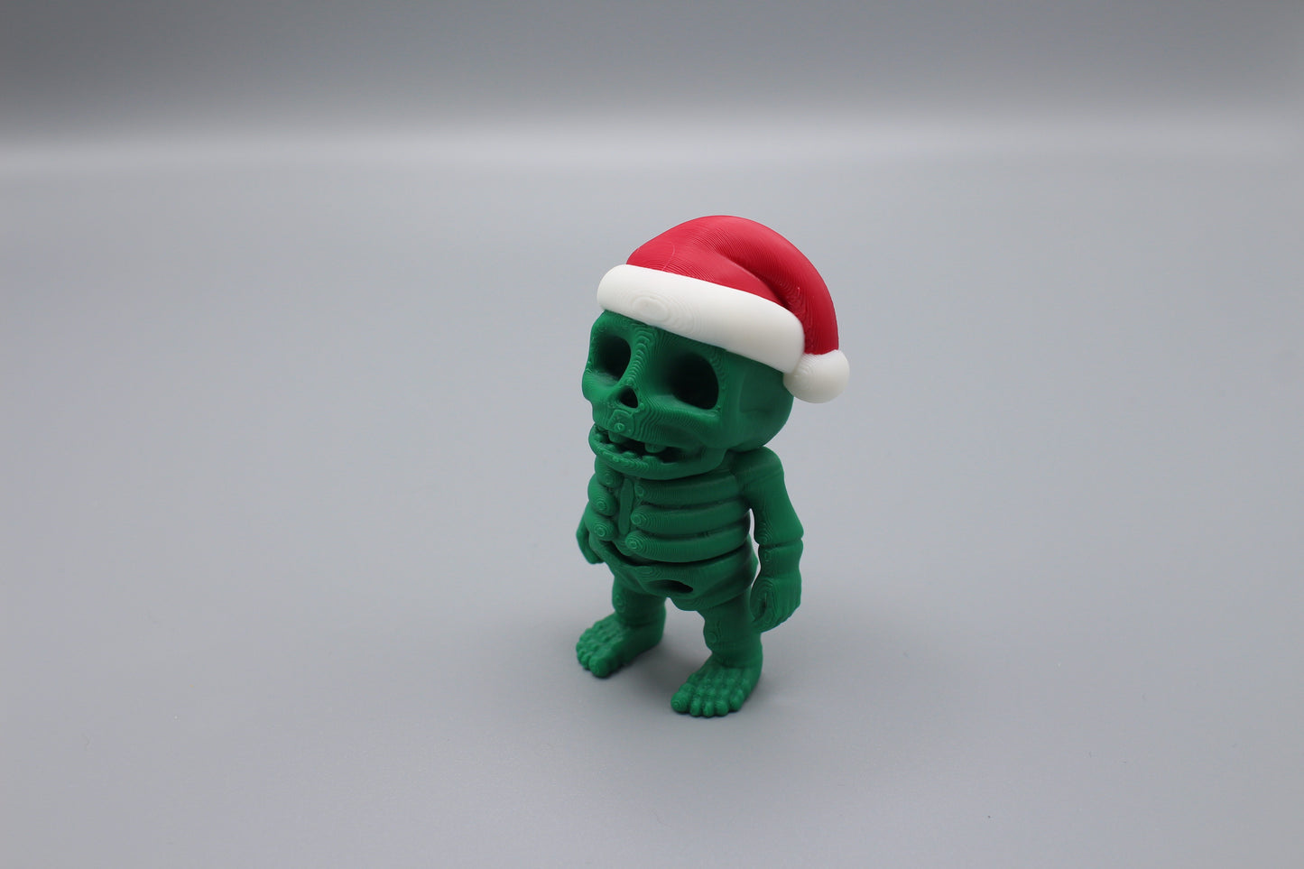 3D Printed Colorful Articulated Skeleton Collectibles