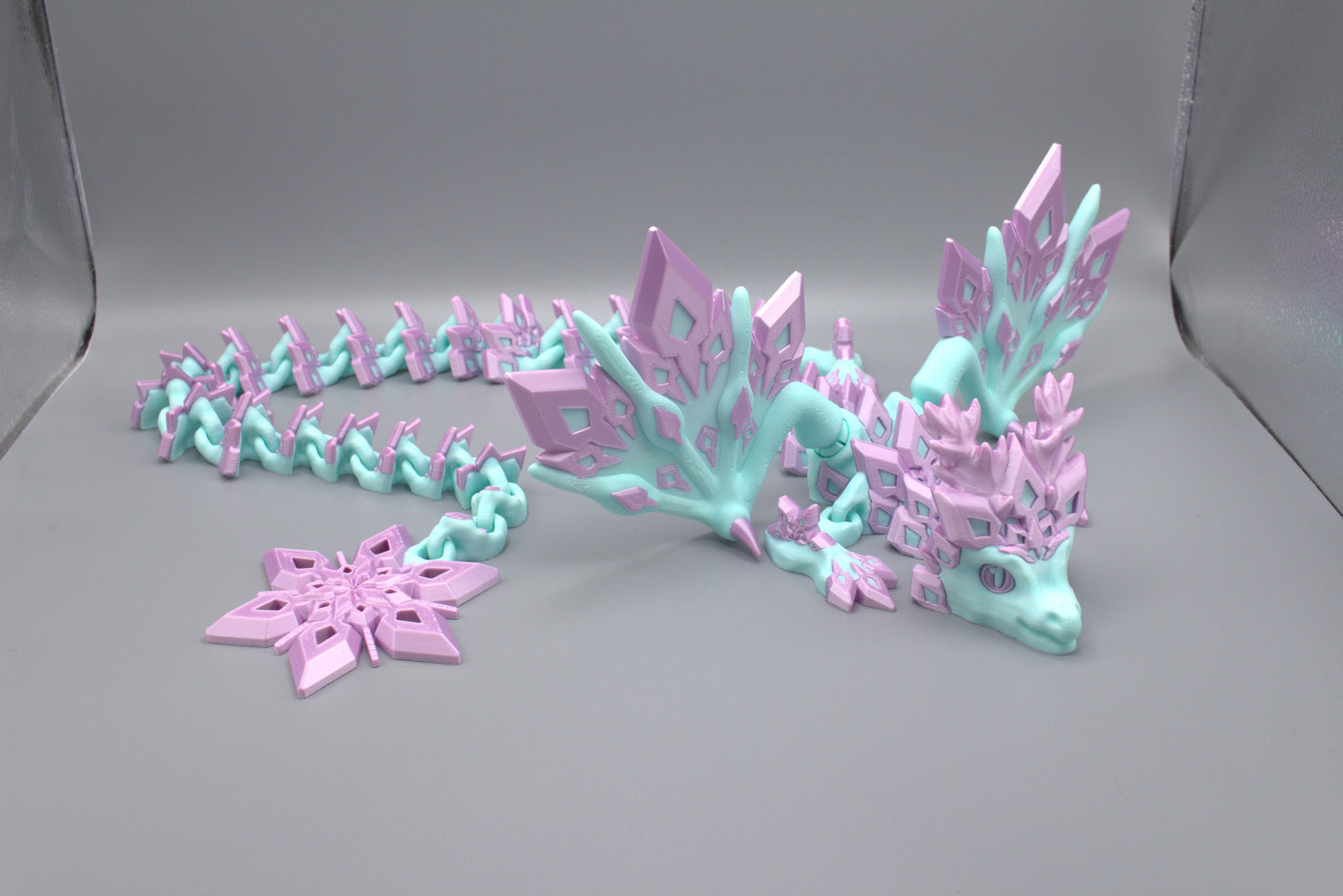 3D Printed Articulated Dragons for Imaginative Play