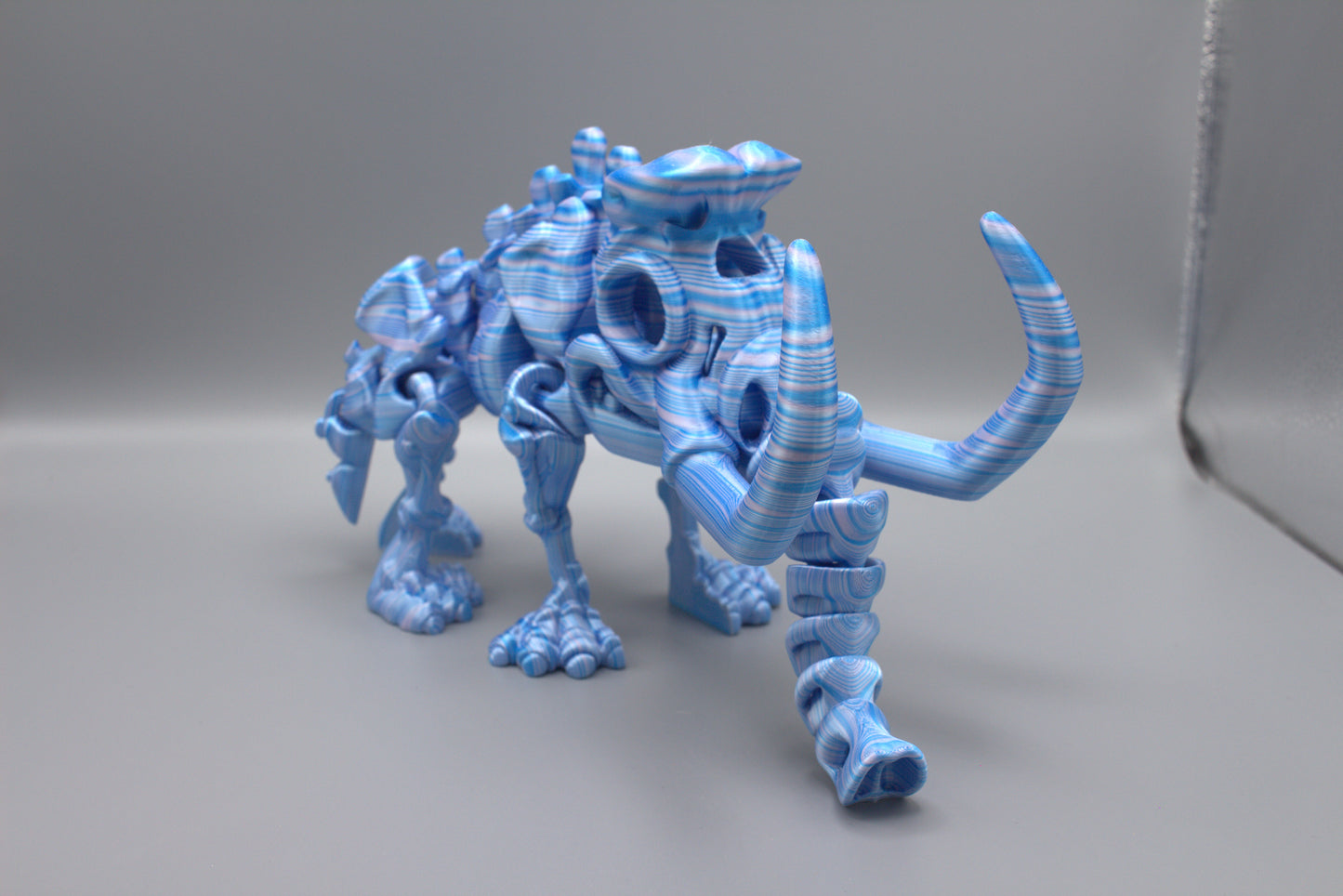 3D Printed Colorful Articulated Skeleton Collectibles